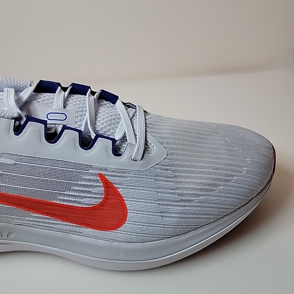 Nike Air Winflo 9 Football Grey/Bright Crimson DD6203 006 - Picture 8 of 10